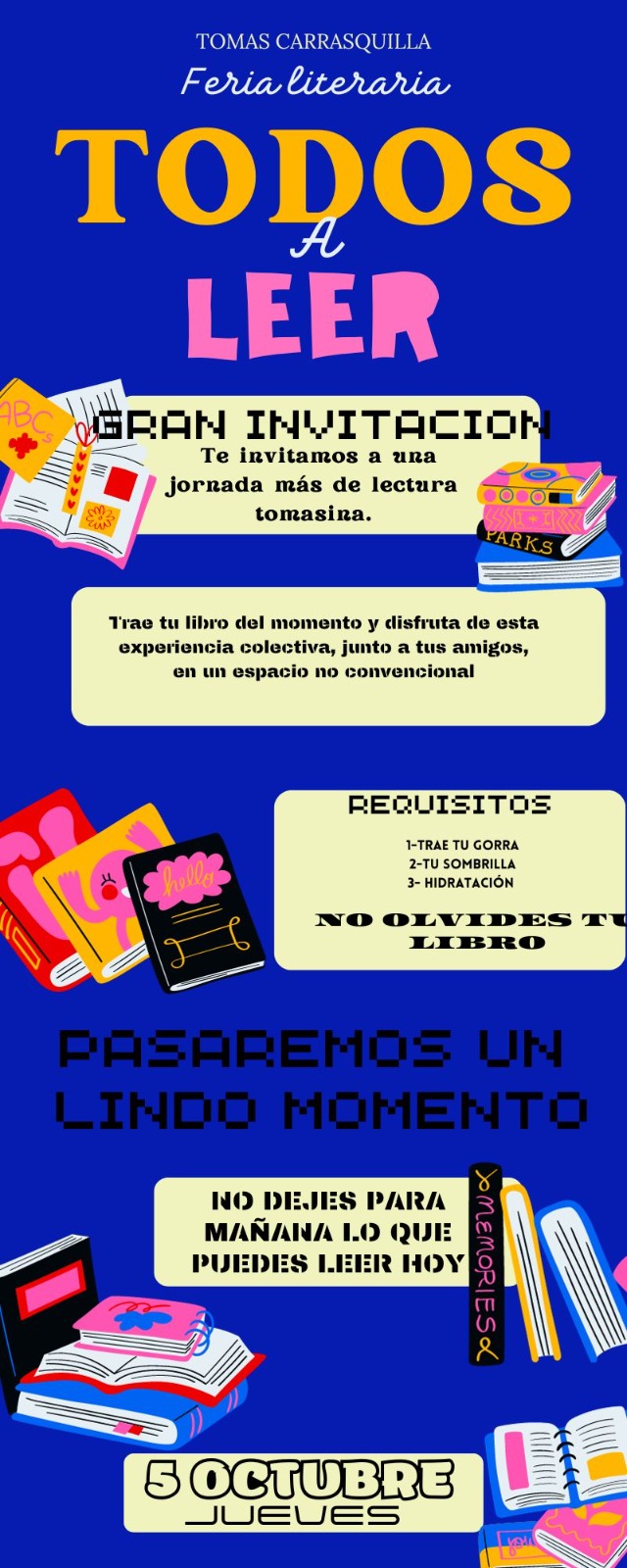 Invitación Feria Literaria