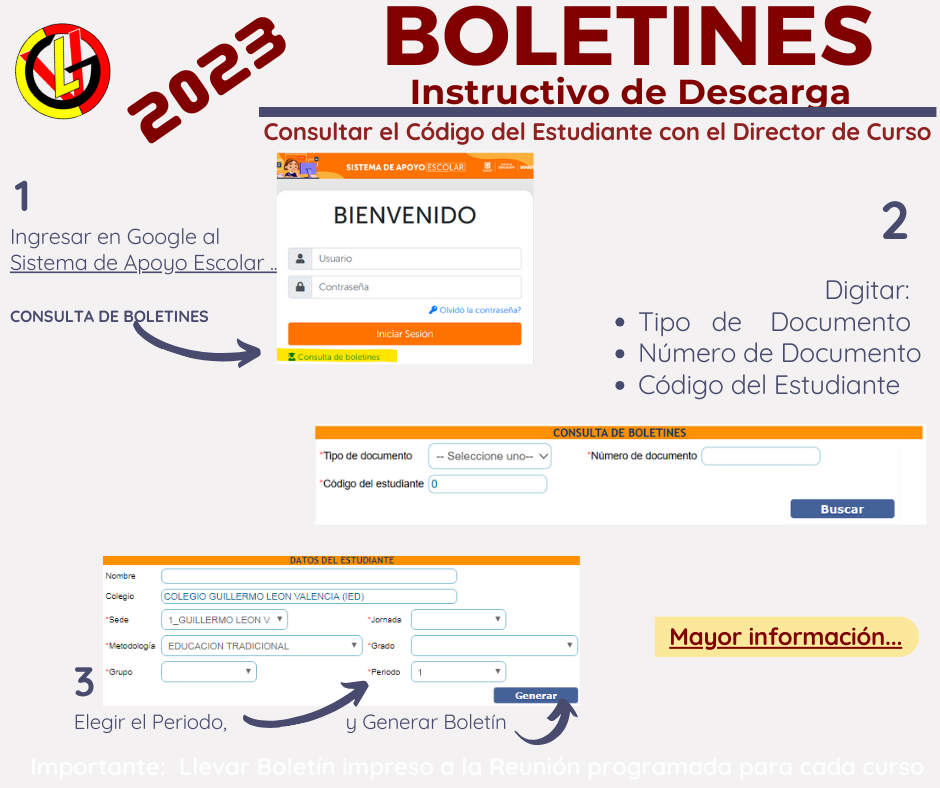 Poster Boletines