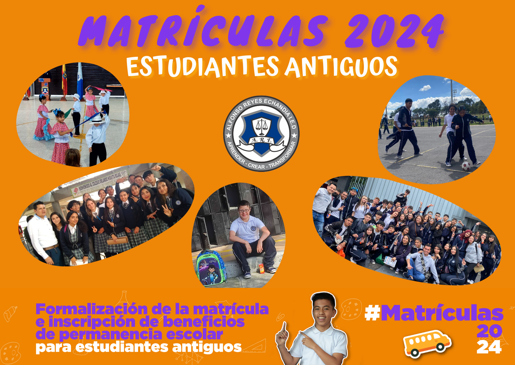 matriculas Estudiantes antiguos 2024