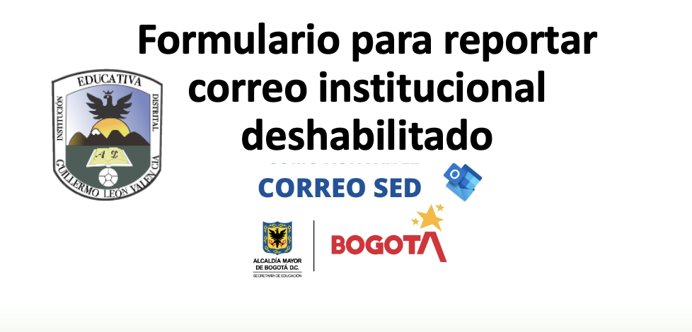 FORMULARIO REPORTES CORREO 