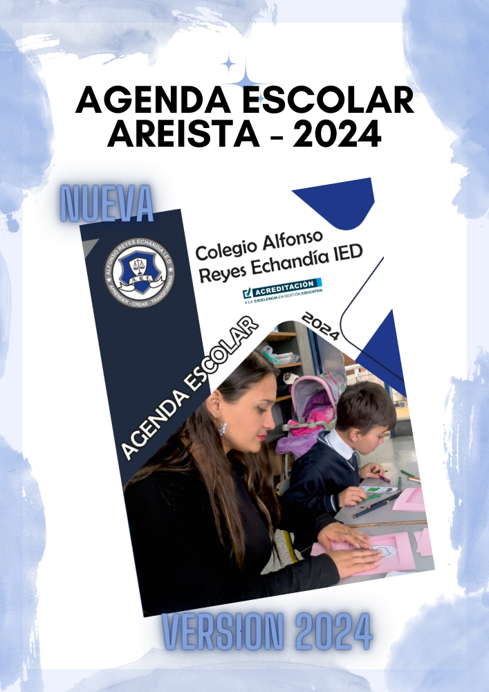 AGENDA ESCOLAR AREISTA 2024