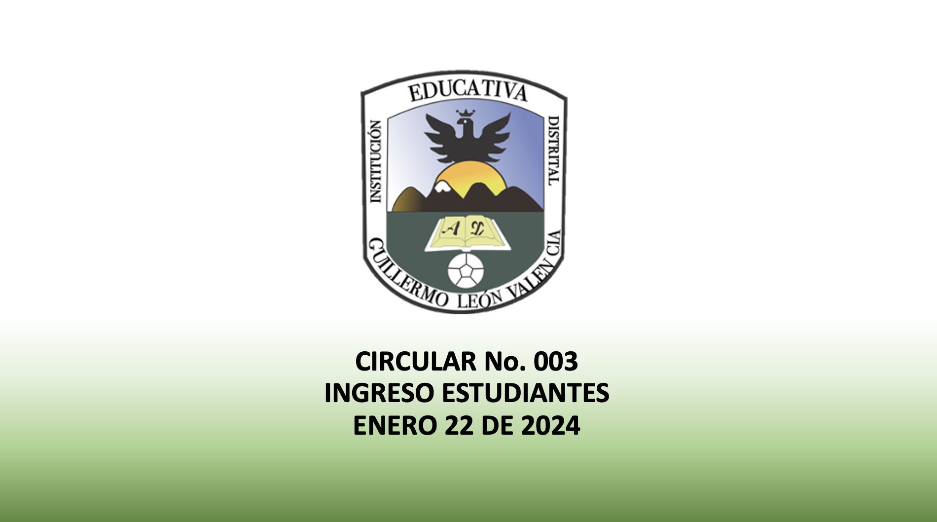 CIRCULAR 003 ENERO 22 DE 2023