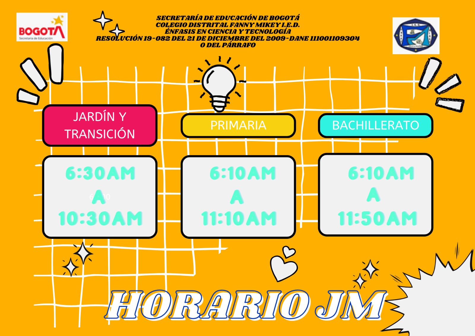 Horario J.M.
