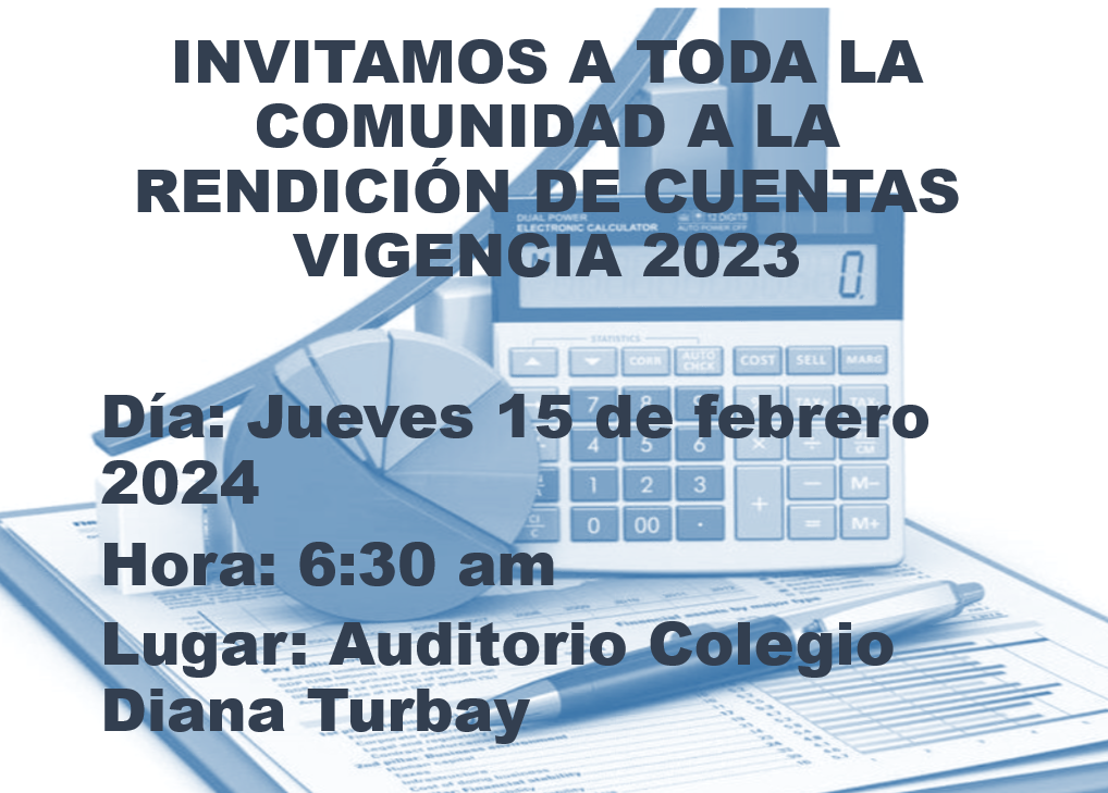 RENDICIÓN DE CUENTAS AÑO 2023