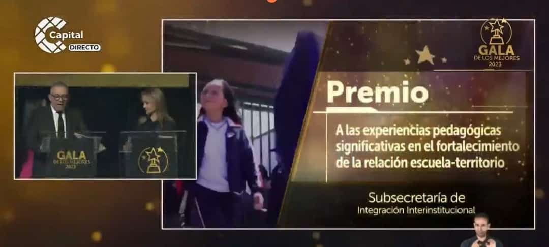 reconocimiento gala de los mejores 2023