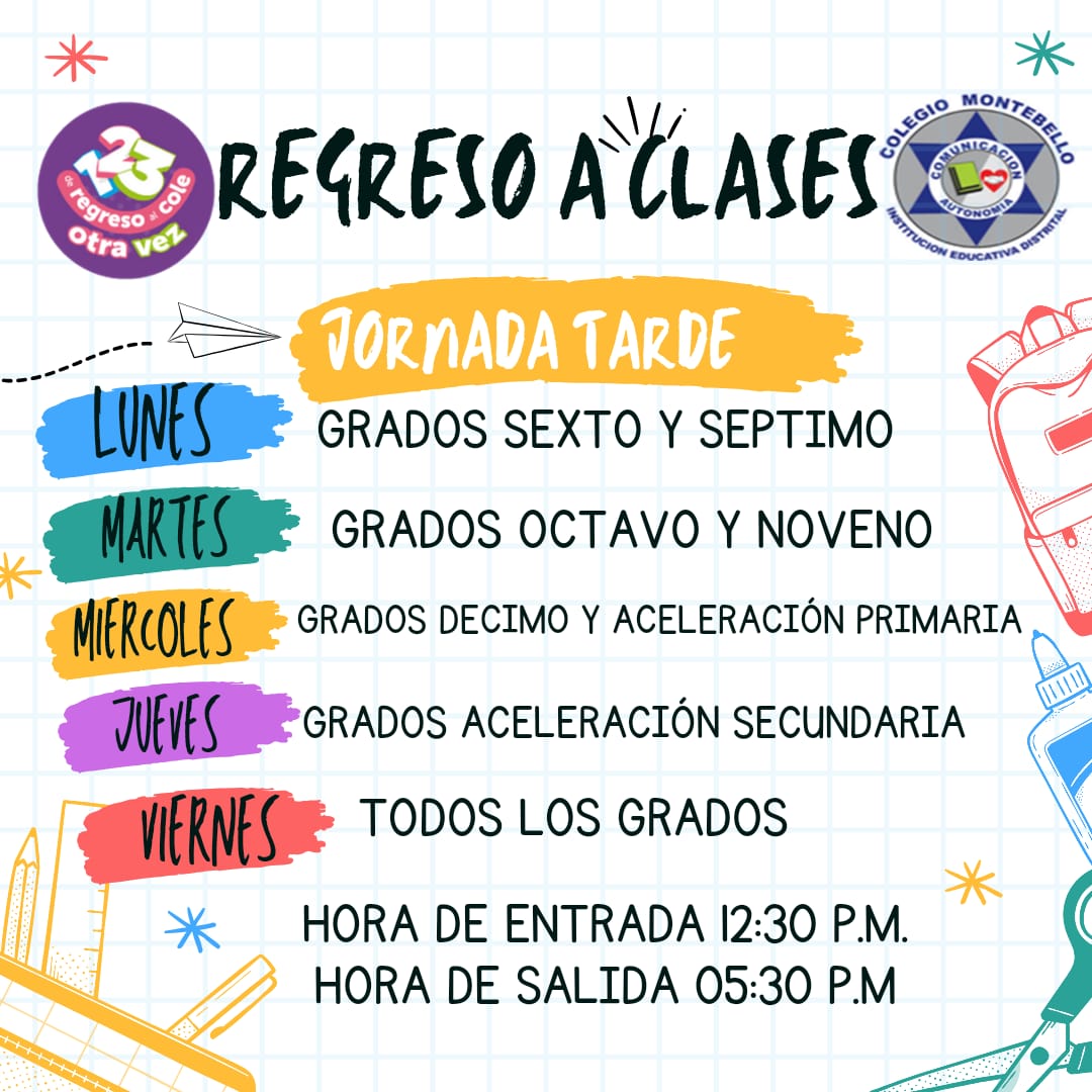 Regreso al colegio 2024