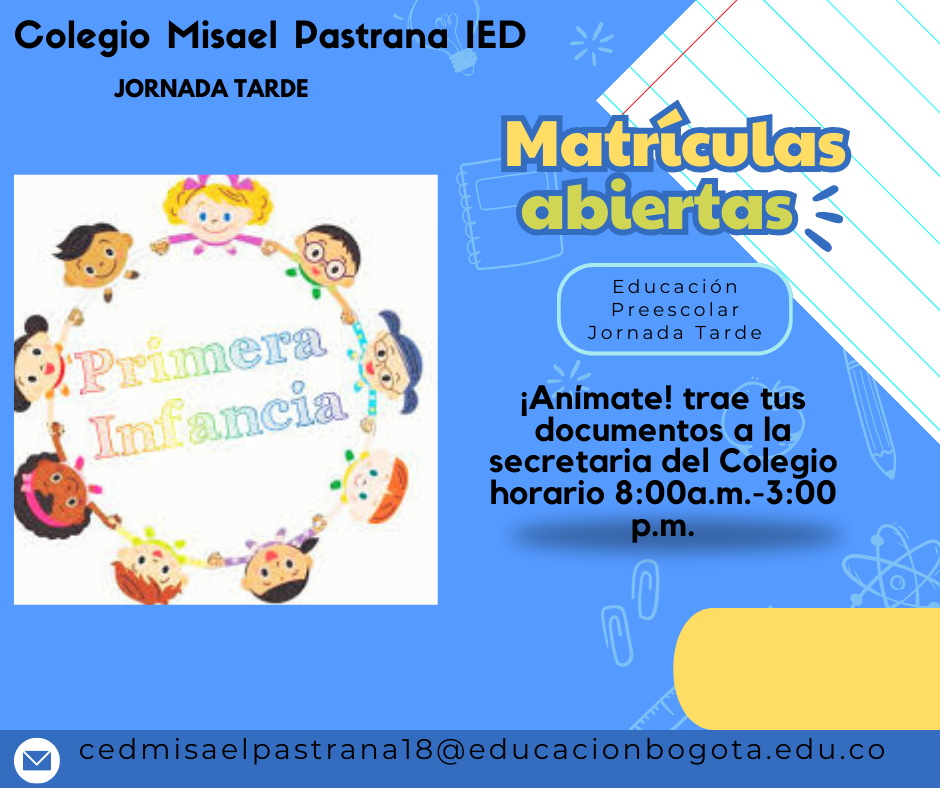 Cupos en primera infancia jornada tarde