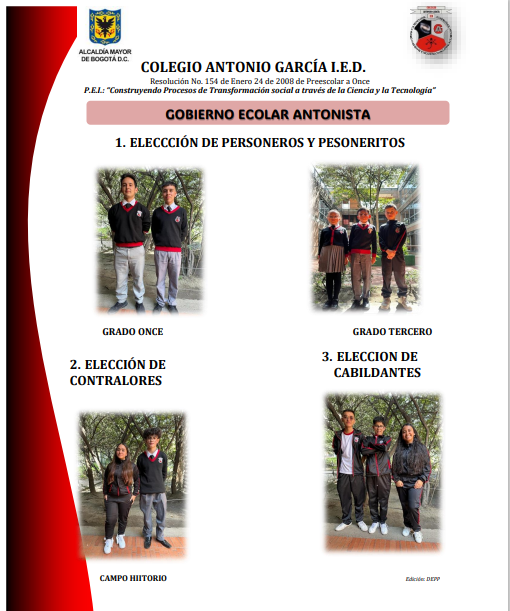 GOBIERNO ESCOLAR 2024