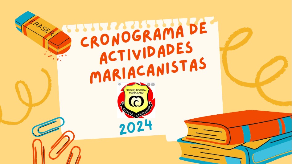 Cronograma Actividades Académicas 2024