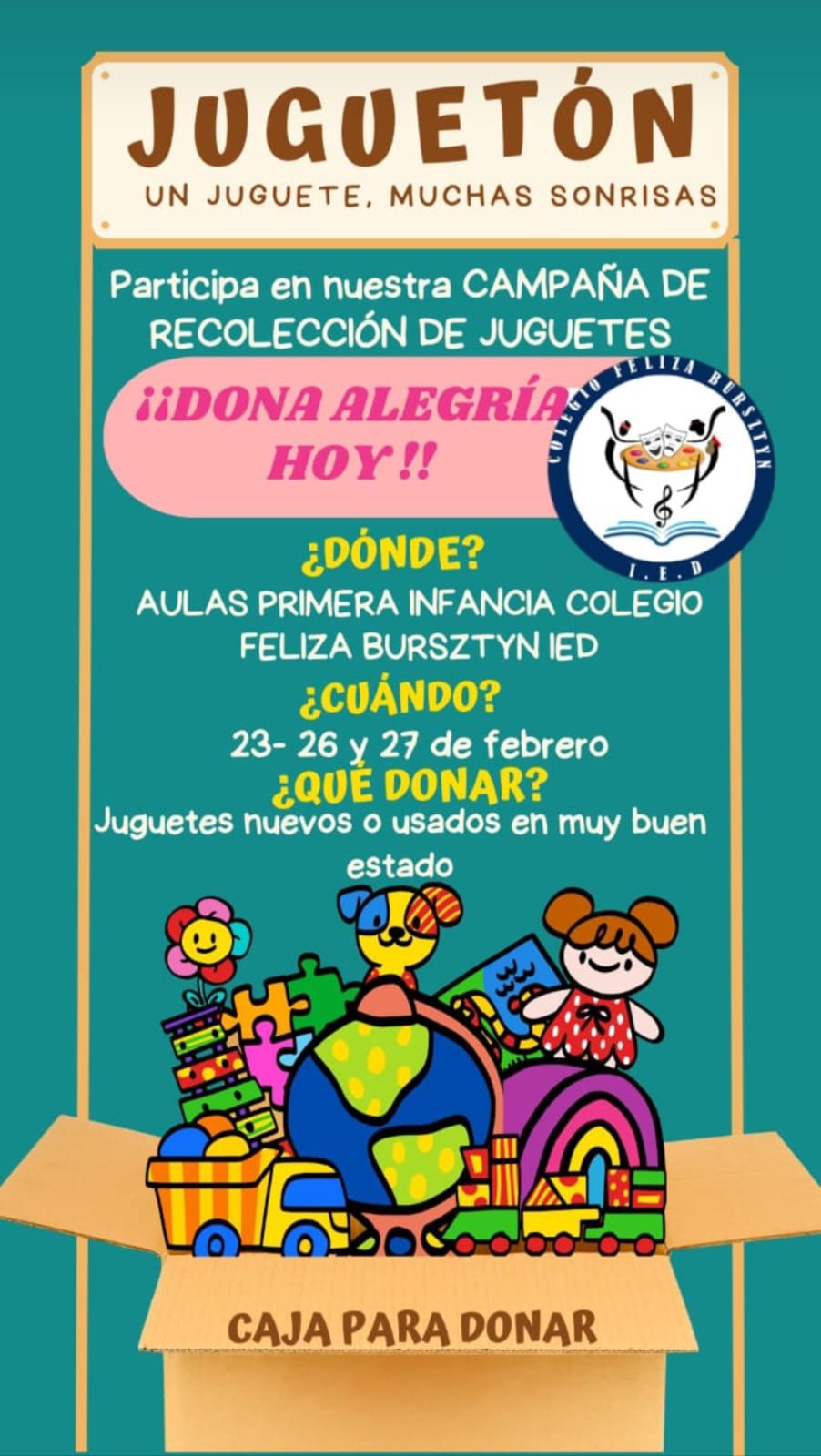 Donación de juguetes!