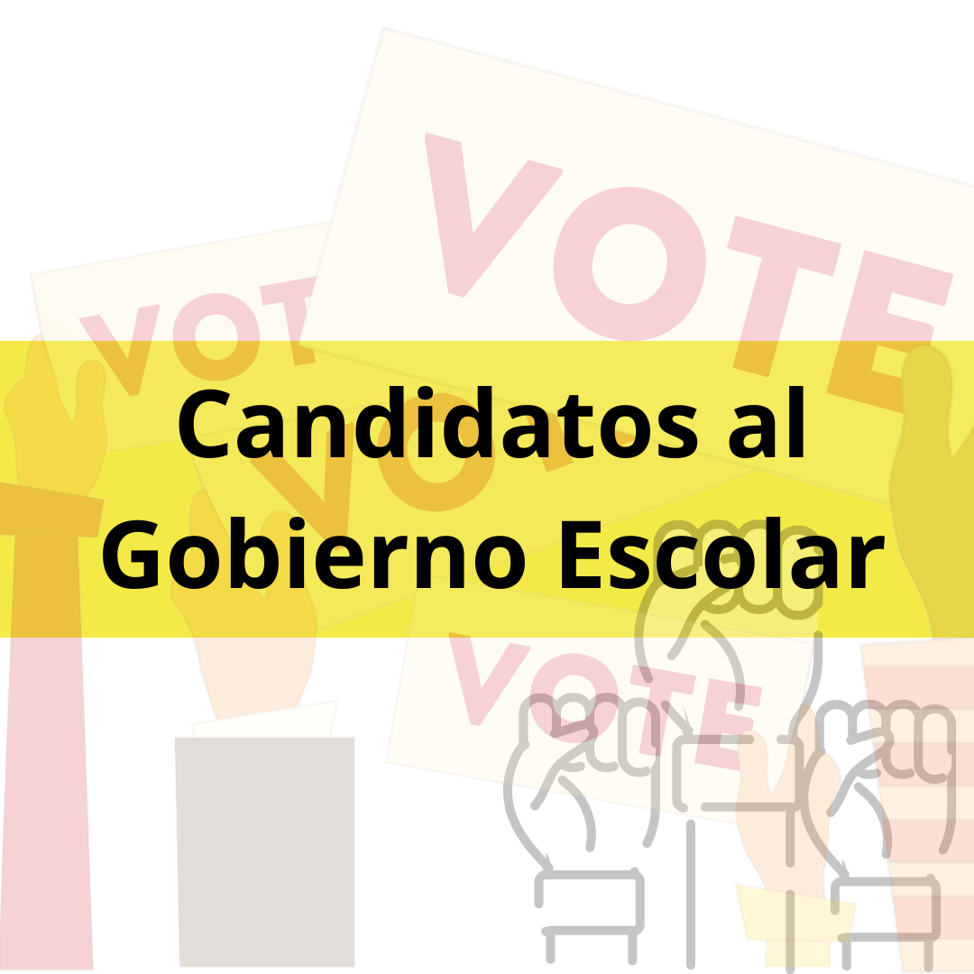Candidatos a Gobierno Escolar 2024