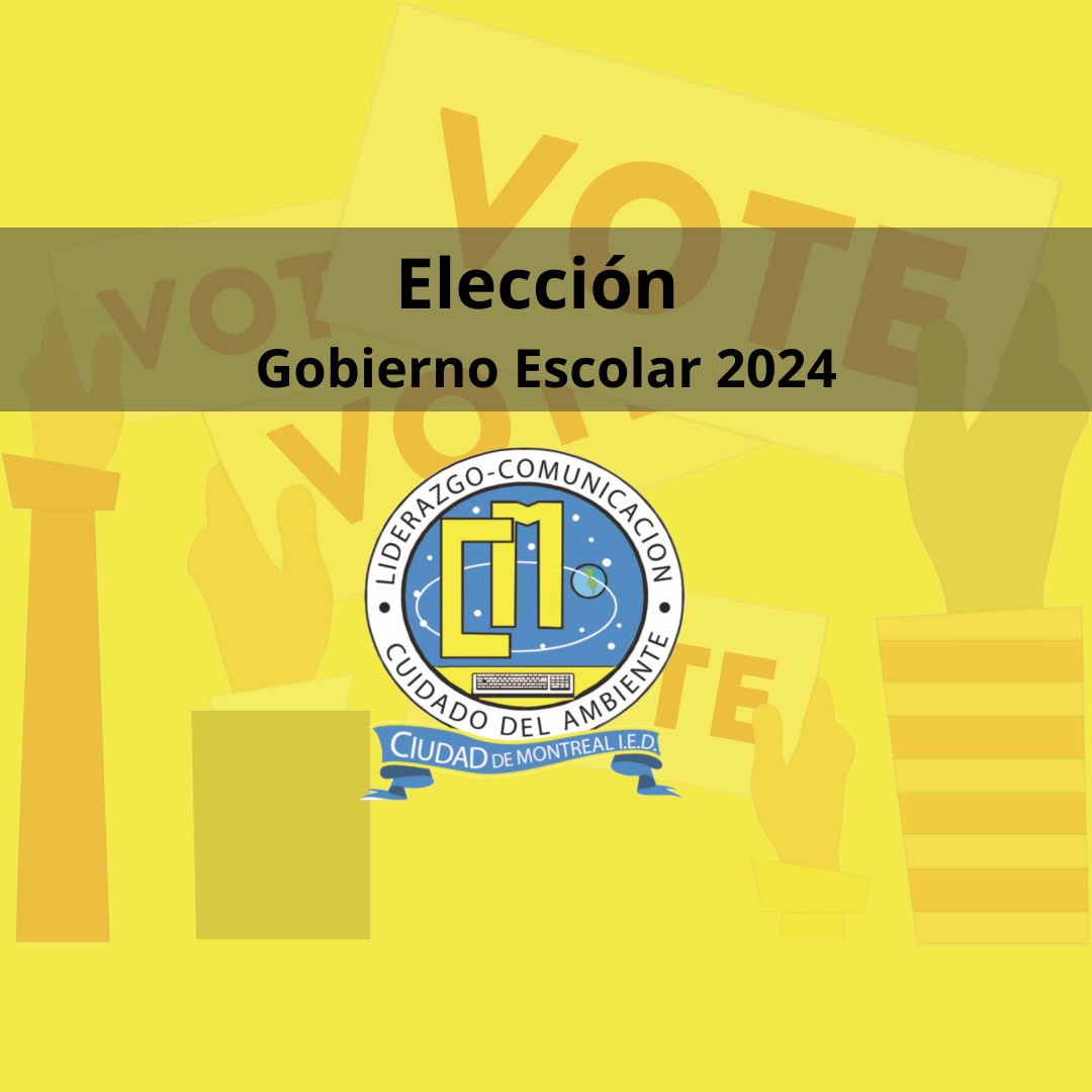 Elección Gobierno Escolar 2024
