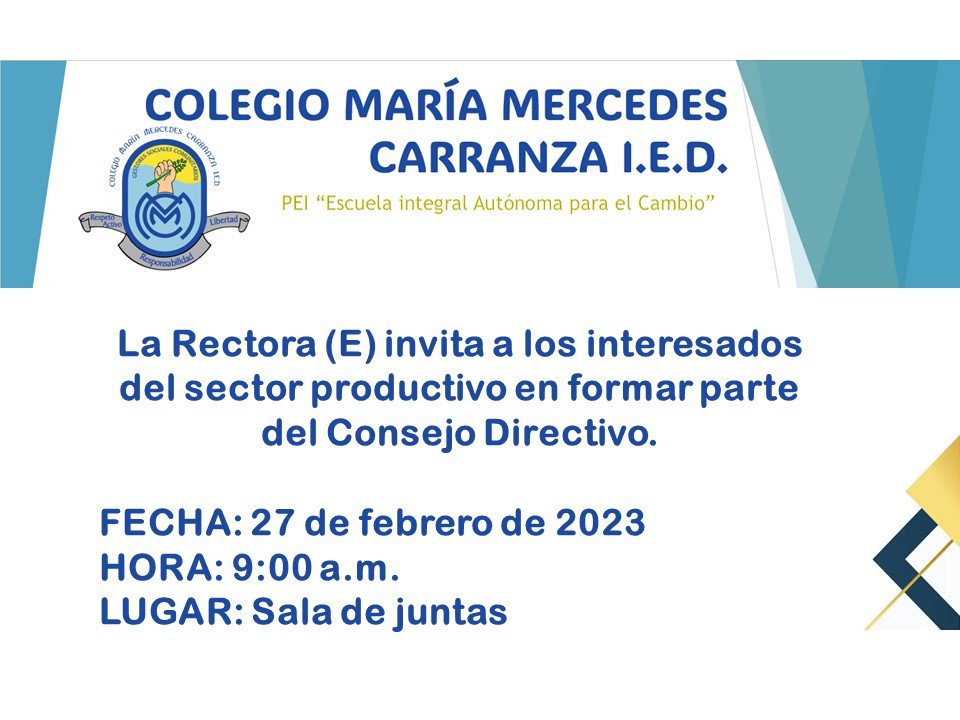 Invitación sector productivo