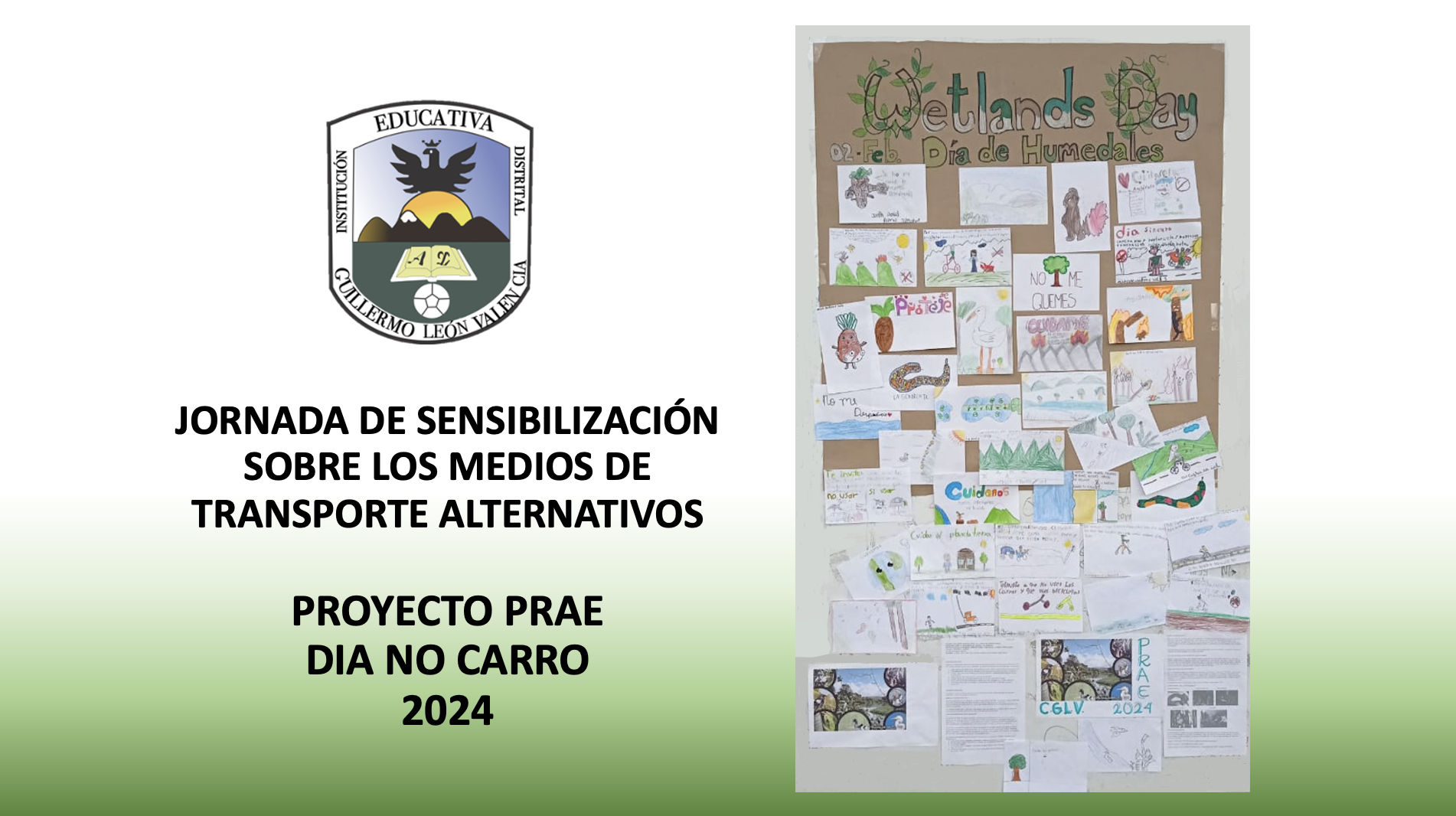 Proyecto PRAE - Sensibilización