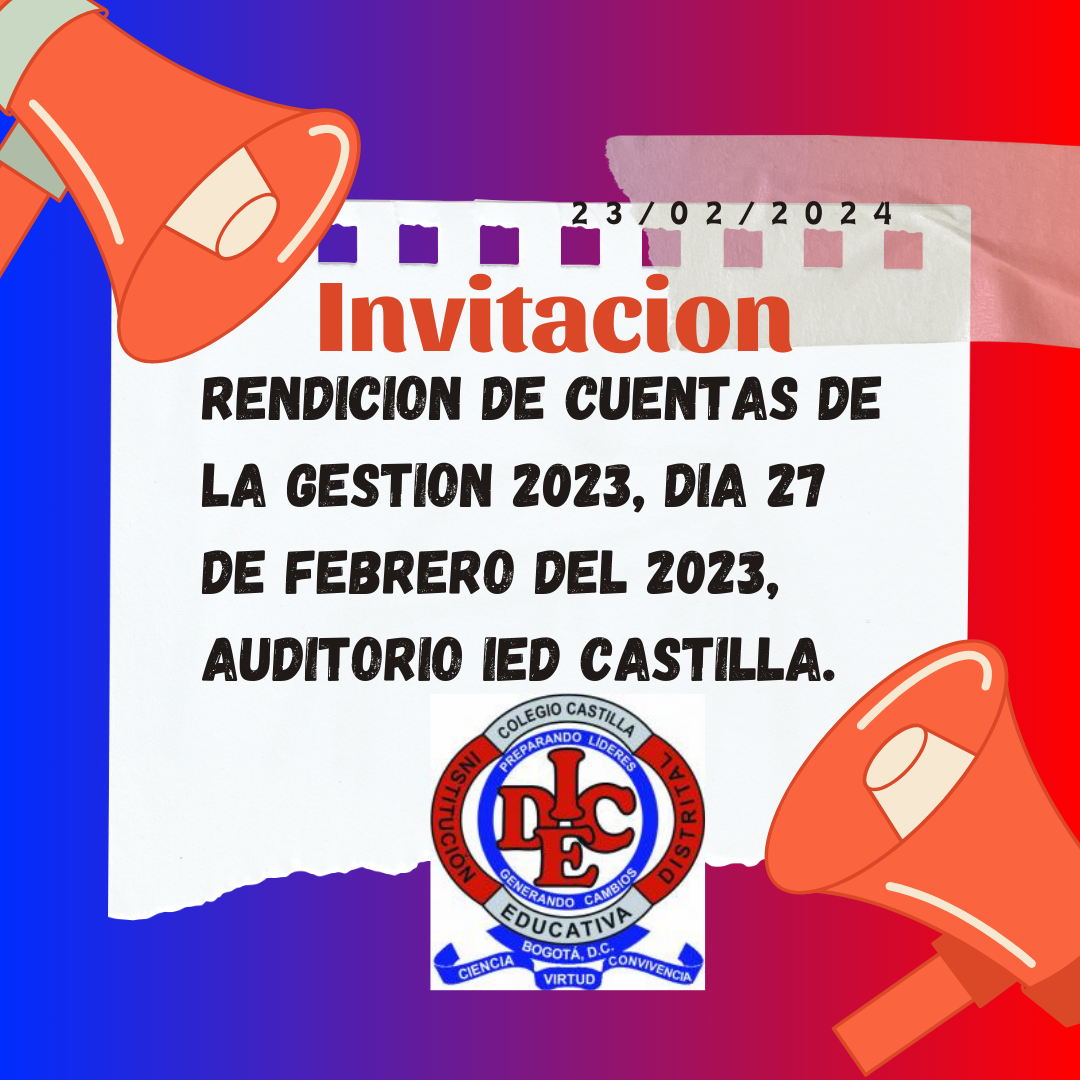 Rendicion de Cuentas 2023