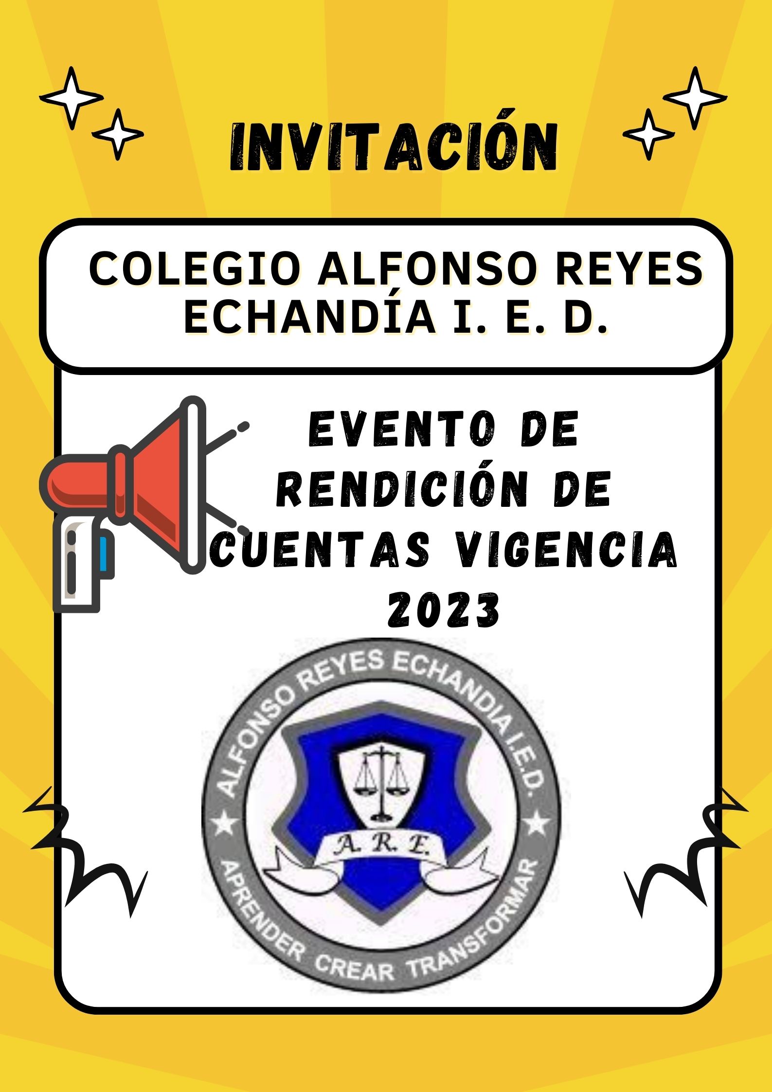 RENDCIÓN DE CUENTAS VIGENCIA 2023