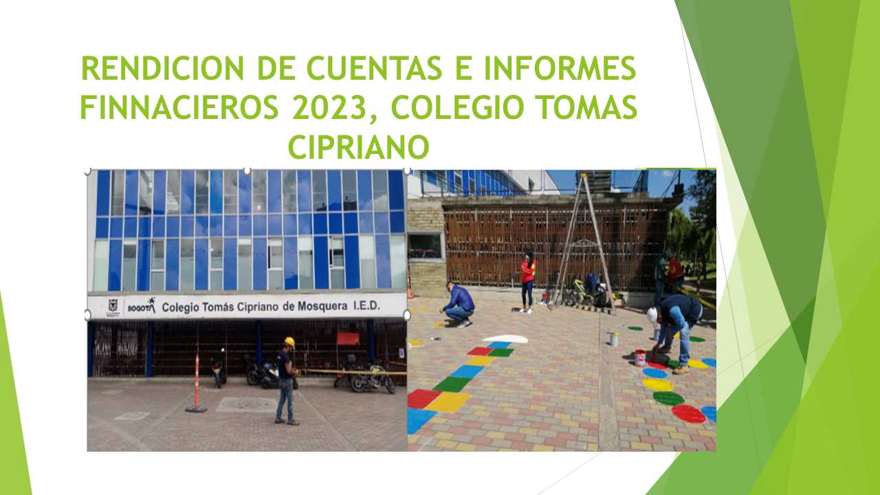 RENDICION DE CUENTAS VIGENCIA 2023