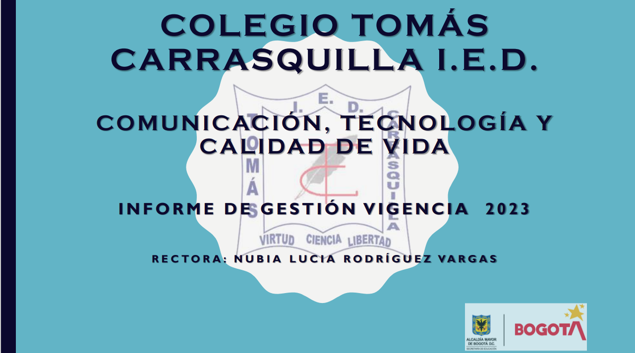 Rendición de cuentas año 2023