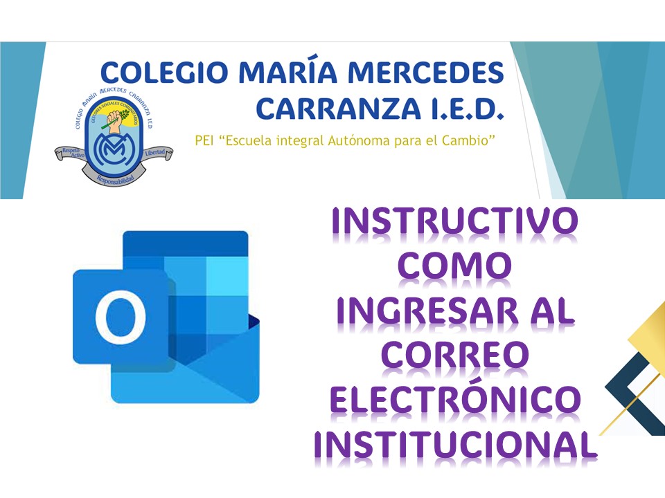 INSTRUCTIVO COMO INGRESAR AL CORREO ELECTRÓNICO INSTITUCIONAL