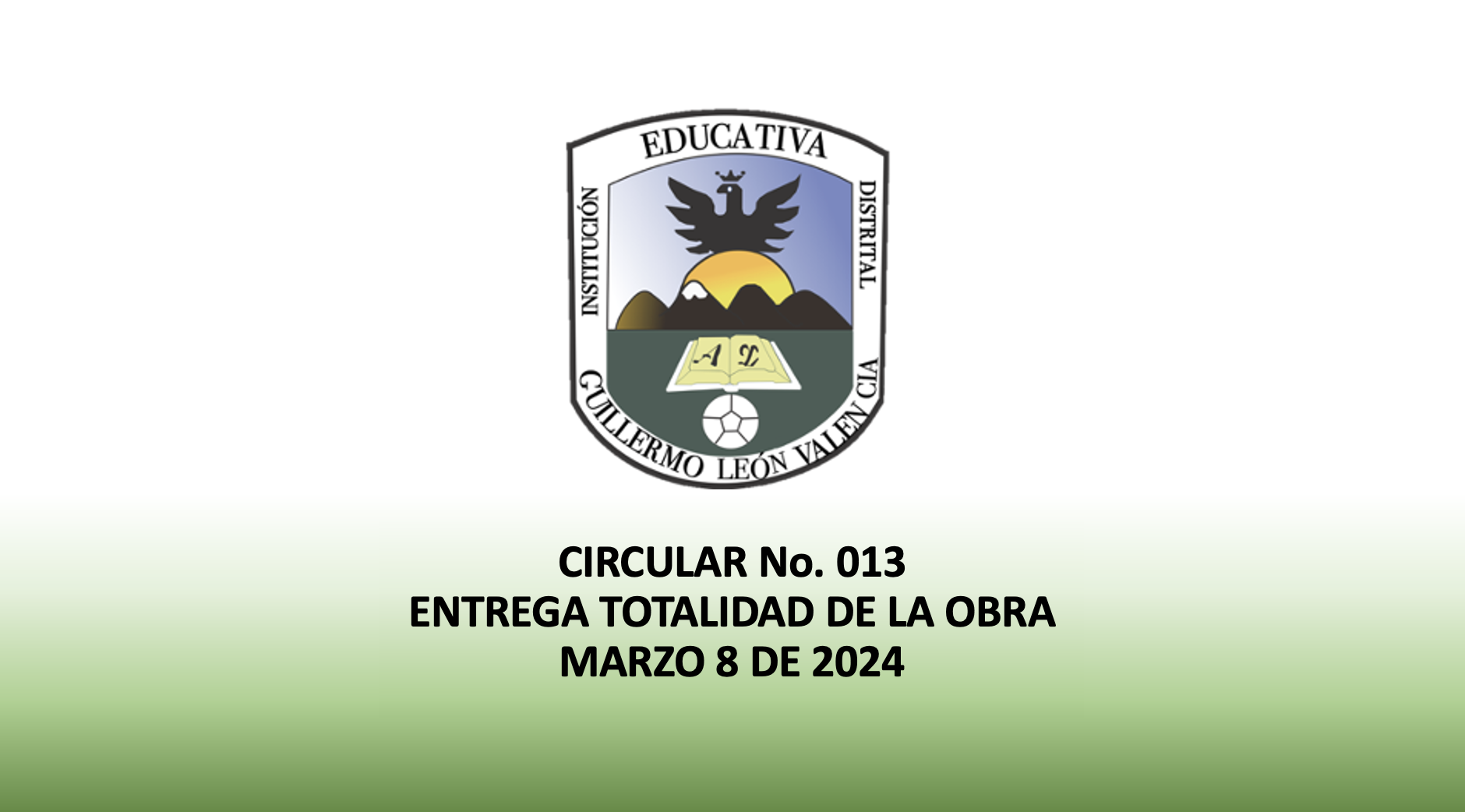 CIRCULAR 013 MARZO 8 DE 2024