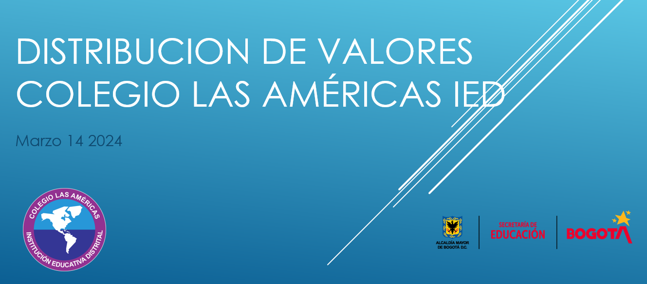 Distribución de valores 