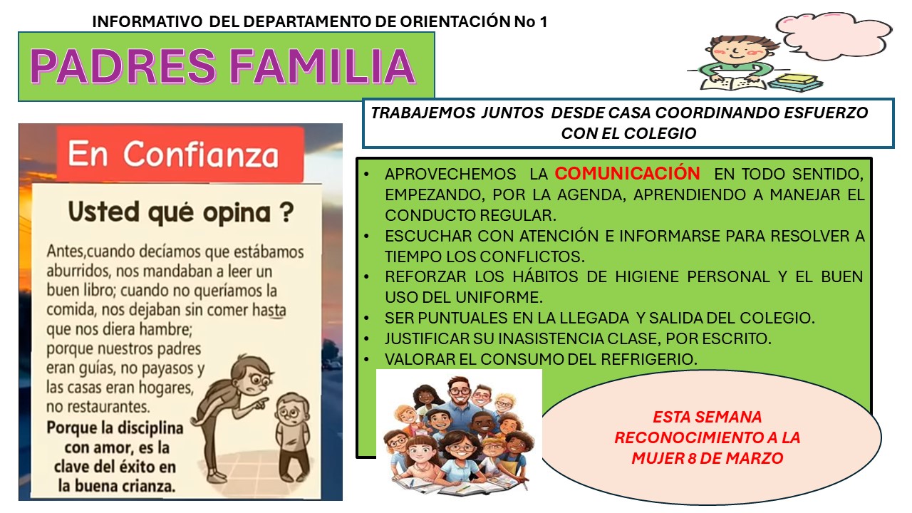 TRABAJEMOS JUNTOS DESDE CASA COORDINANDO ESFUERZO CON EL COLEGIO.