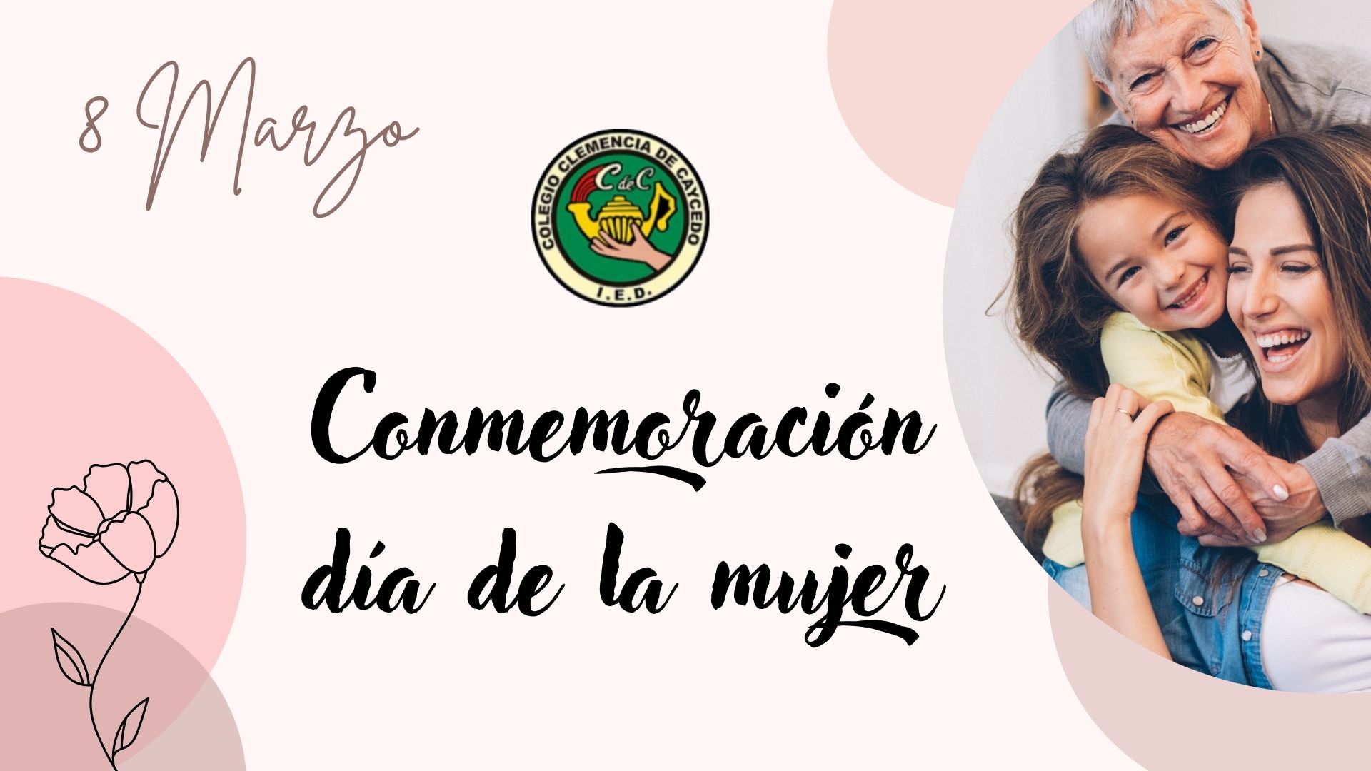 Conmemoración día de la mujer