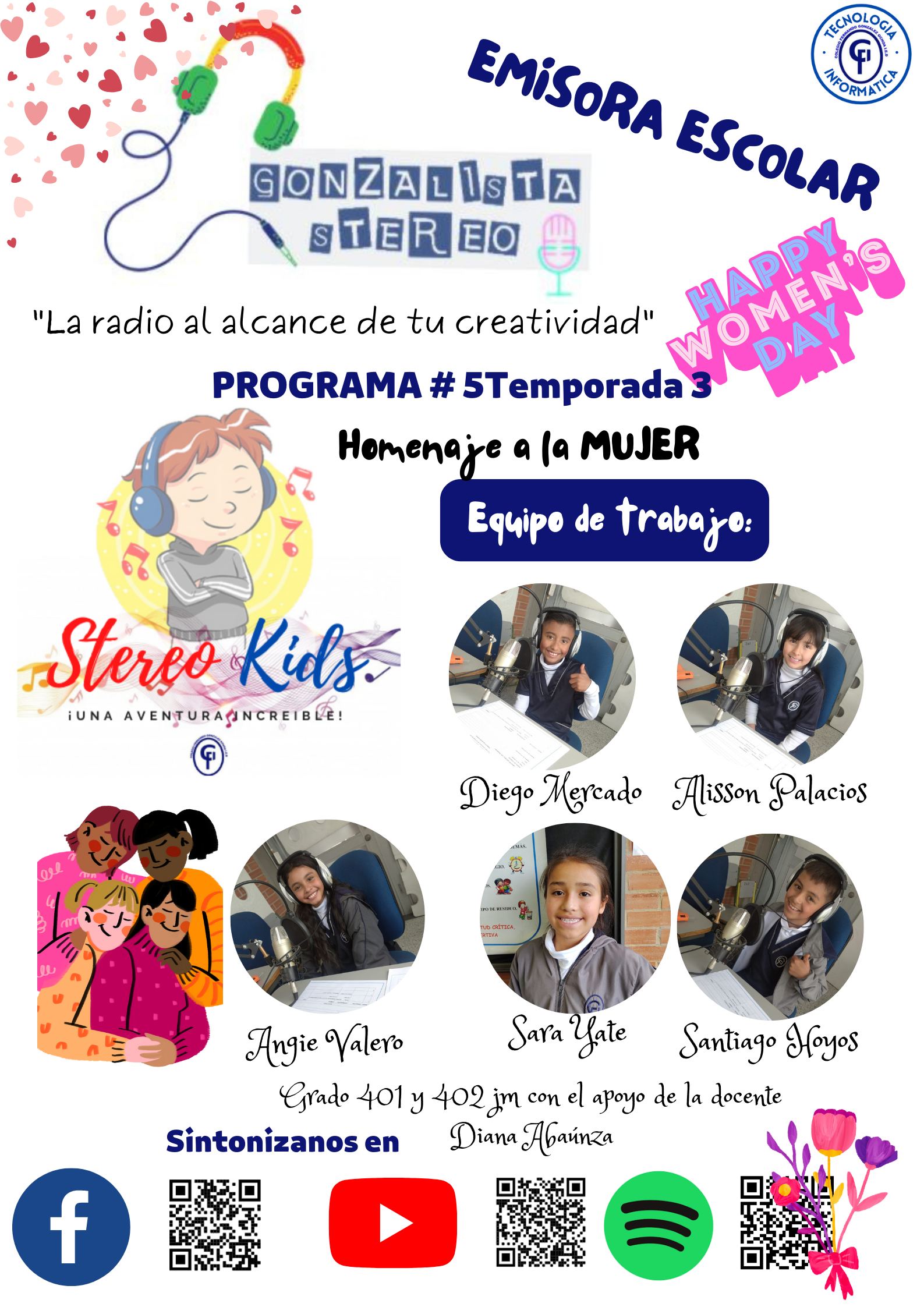 STERO KIDS 5 TEMPORADA 3-RECONOCIMIENTO A LAS MUJERES GONZALÍSTAS