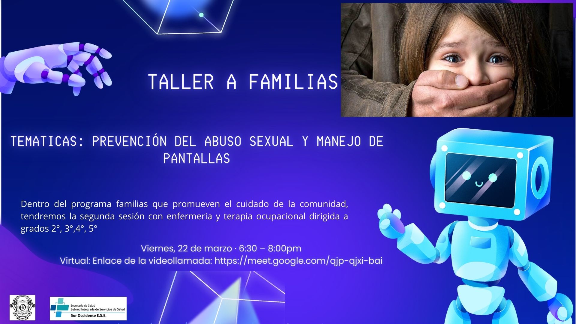 FAMILIAS QUE PROMUEVEN EL CUIDADO DE LA COMUNIDAD, Grados 2°-3°-4°-5° 