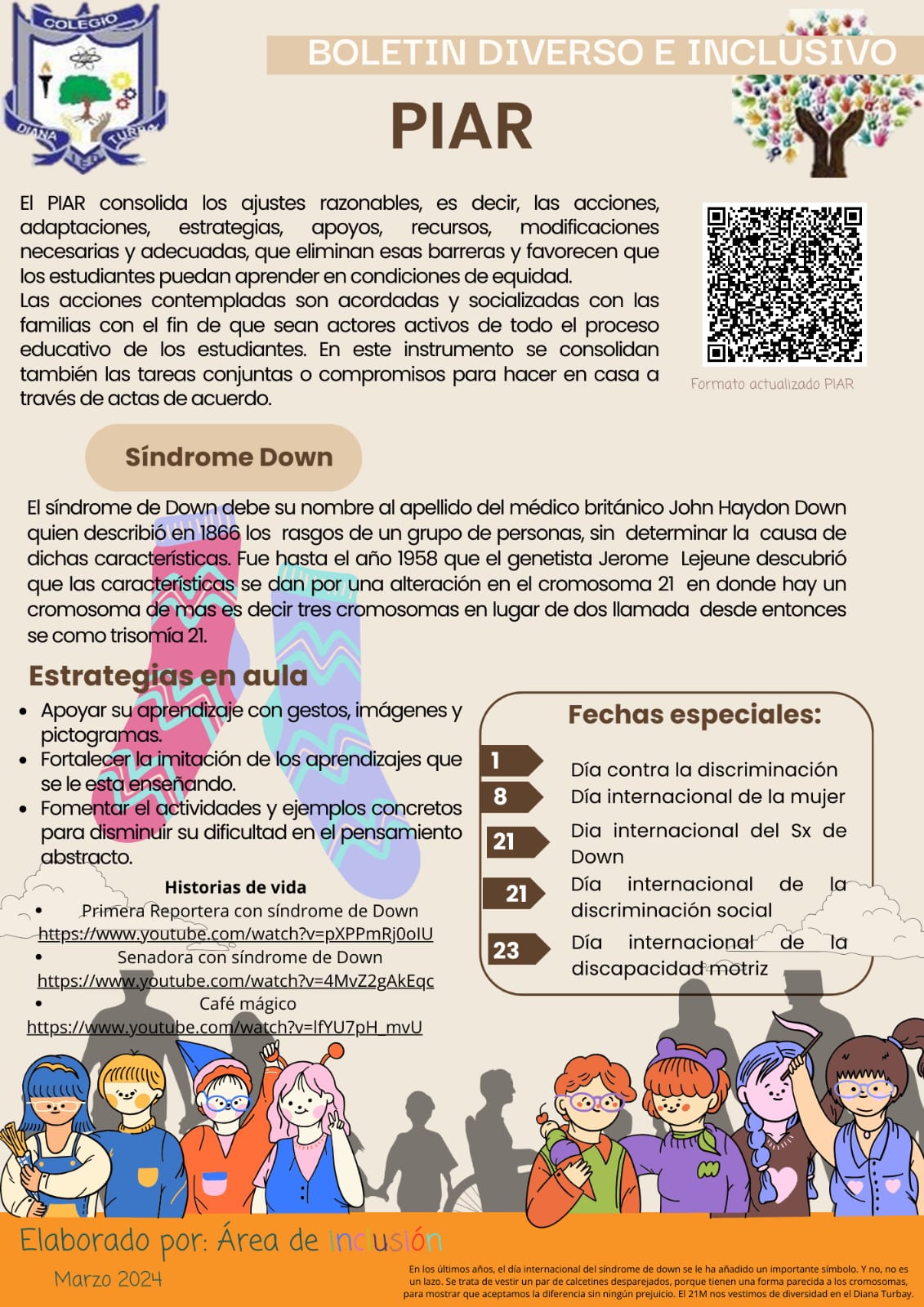 BOLETIN DIVERSO E INCLUSIVO - PIAR