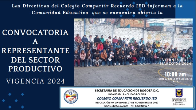 convocatoria sector productivo