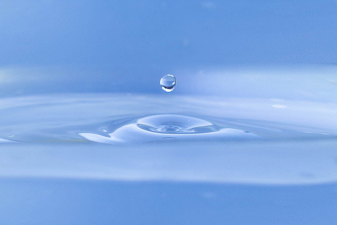 Gota de agua, simbólico