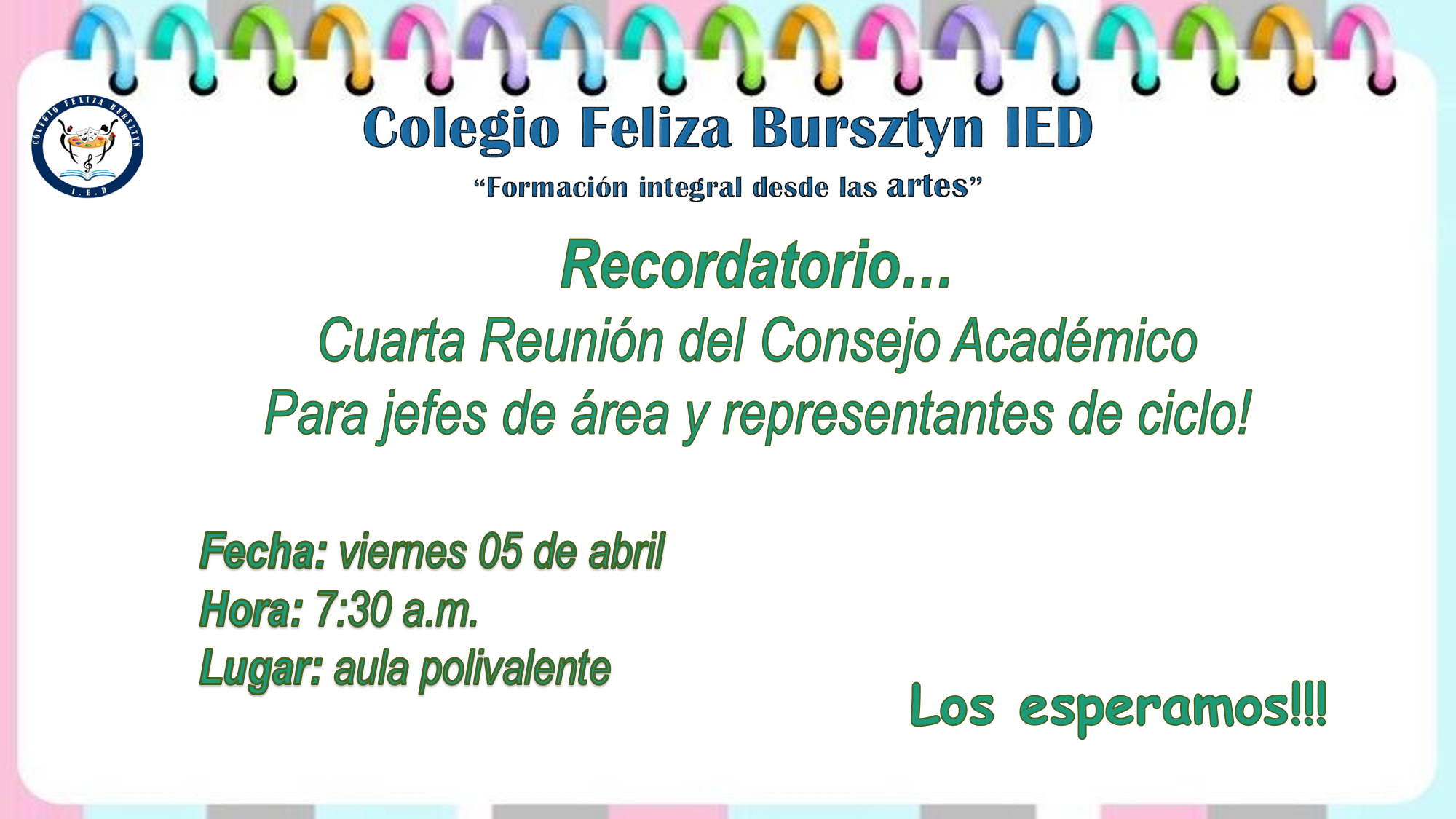 REUNIÓN CONSEJO ACADÉMICO