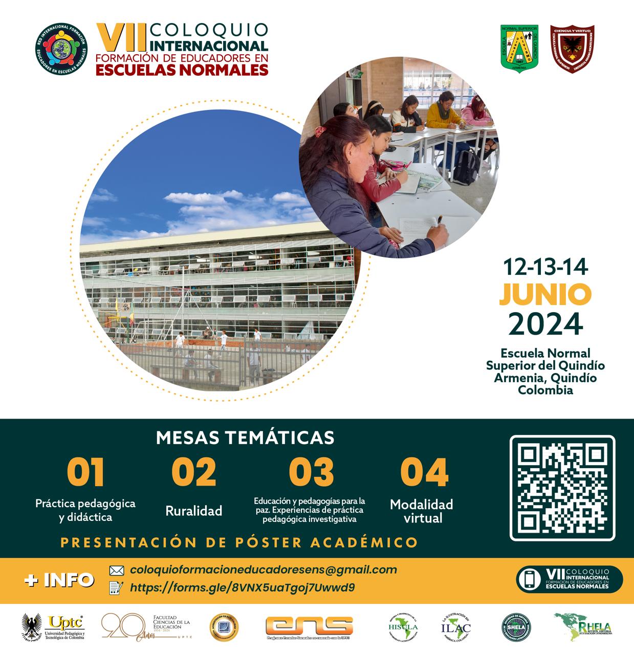 VII COLOQUIO INTERNACIONAL “FORMACIÓN DE EDUCADORES EN ESCUELAS NORMALES”