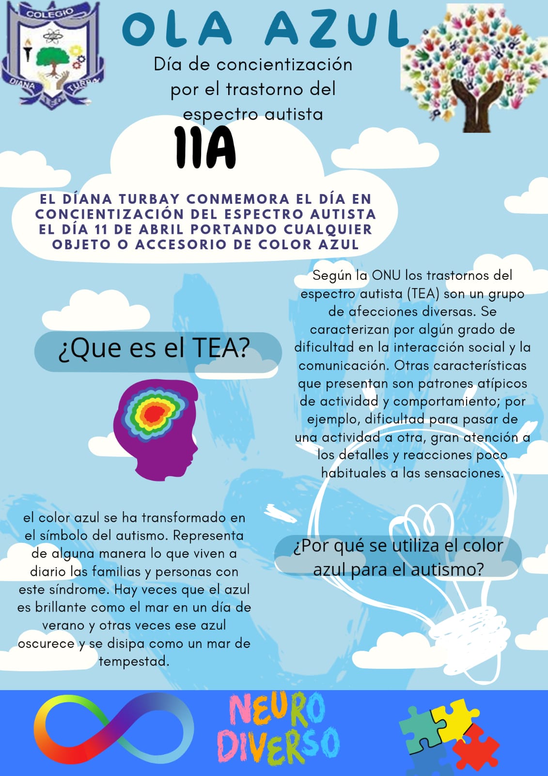 DÍA DE CONCIENTIZACIÓN POR EL TRASTORNO DEL ESPECTRO AUTISTA
