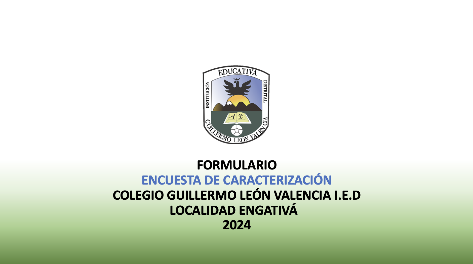 ENCUESTA CARACTERIZACION GLV