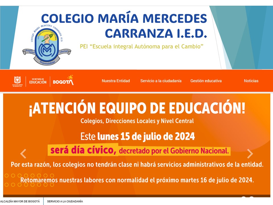 Día Cívico 15 de junio de 2024