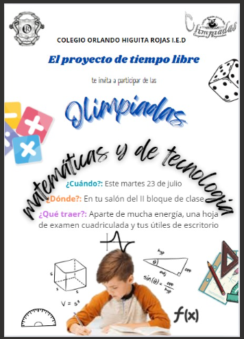 Olimpiadas Matemáticas y Tecnología 2024