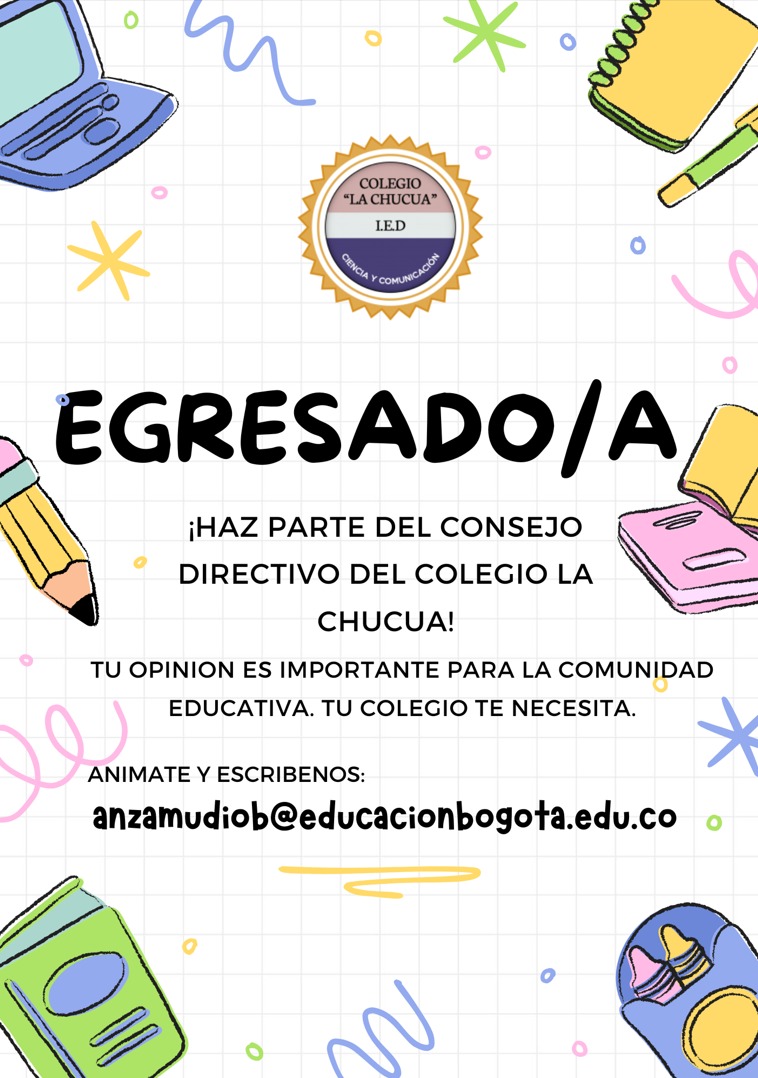 Egresado: haz parte del consejo directivo