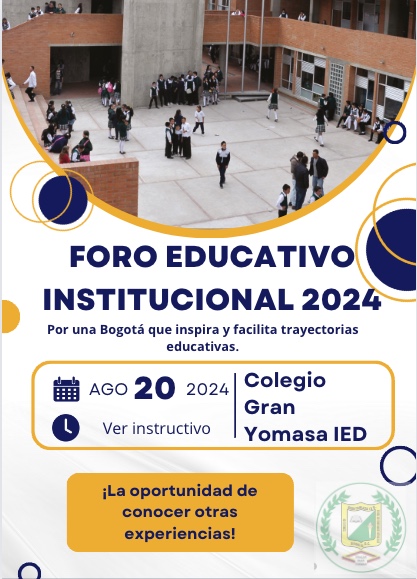 Foro Institucional Colegio Alexander Fleming Agosto 16 de 2024