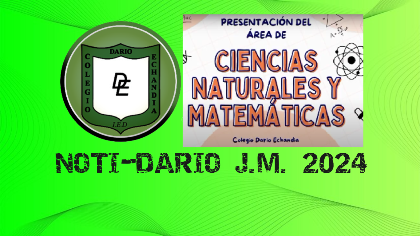 PRESENTACIÓN AREA CIENCIAS Y MATEMÁTICAS