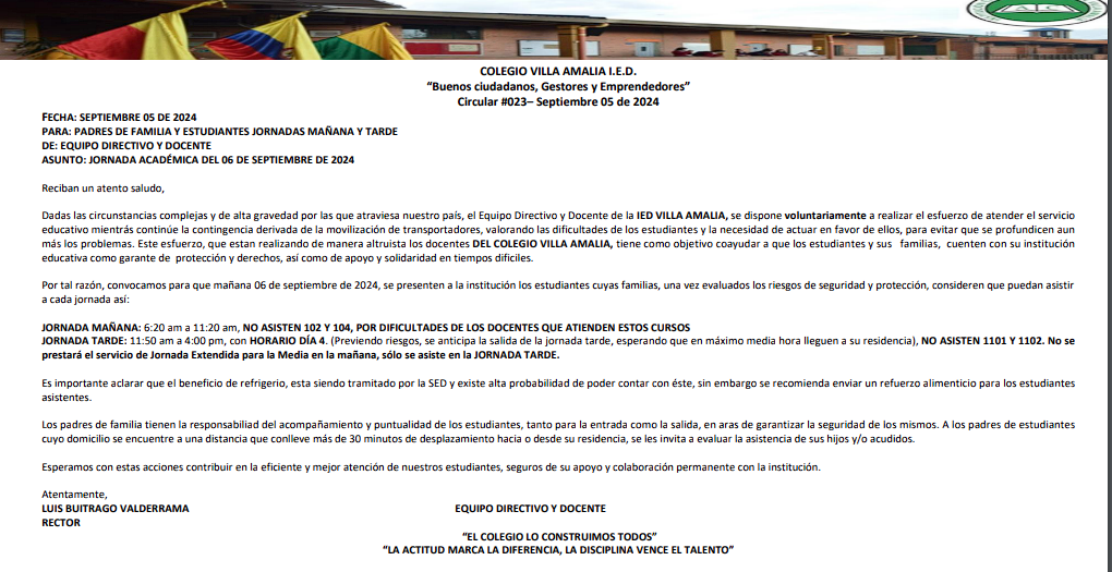 Circular 023 septiembre 6