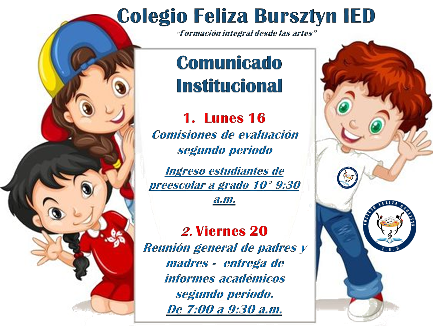 NOVEDADES 16 Y 20 DE SEPTIEMBRE