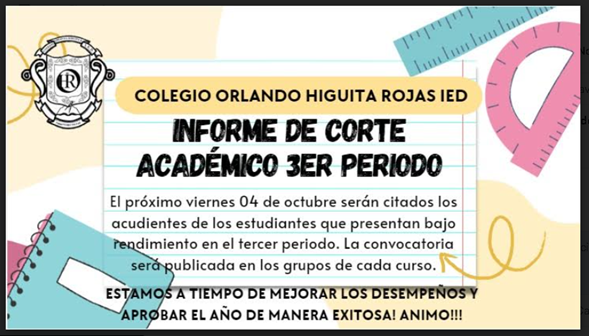 Corte Académico Tercer Periodo Año 2024