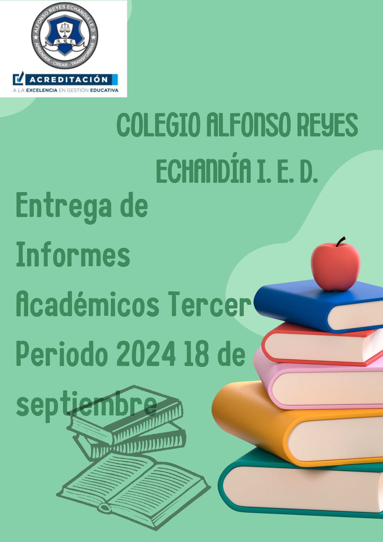 Entrega de Informes Tercer Periodo