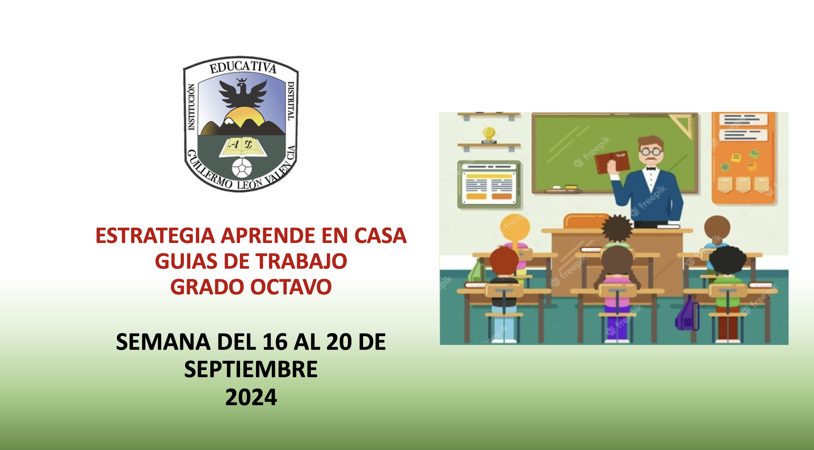 GUIAS 8o Semana 16 al 20 de Sept