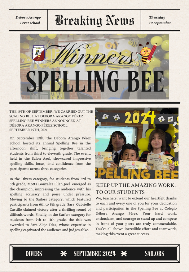 spelling bee afternoon shift