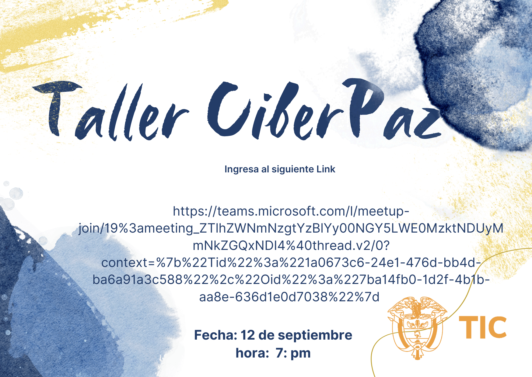 Taller virtual Padres CiberPaz