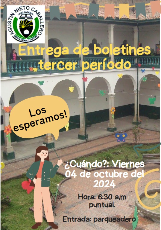 Próxima entrega de notas.