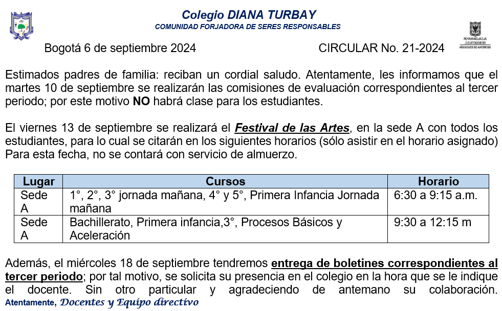 CIRCULAR No. 21-2024